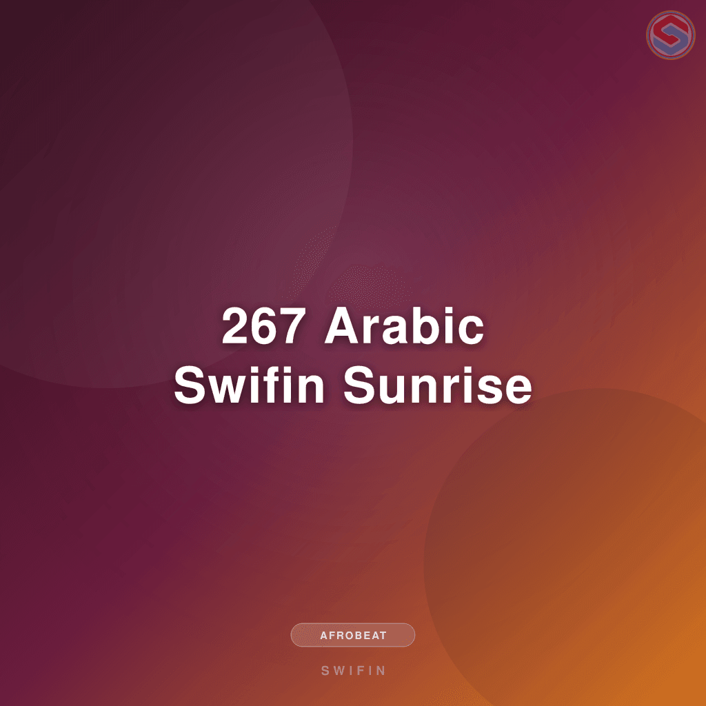 267 Arabic Swifin Sunrise